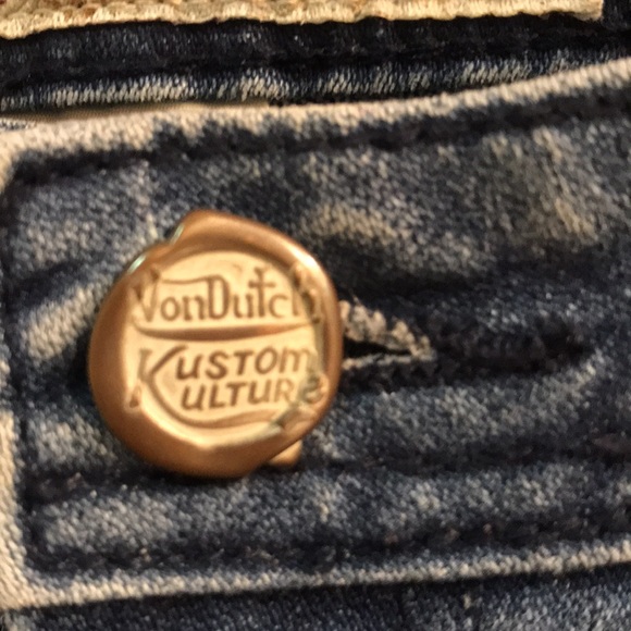 ⚡️FINAL PRICE⚡️ Rare VTG Von Dutch Kustom Kulture Pants - Picture 7 of 13